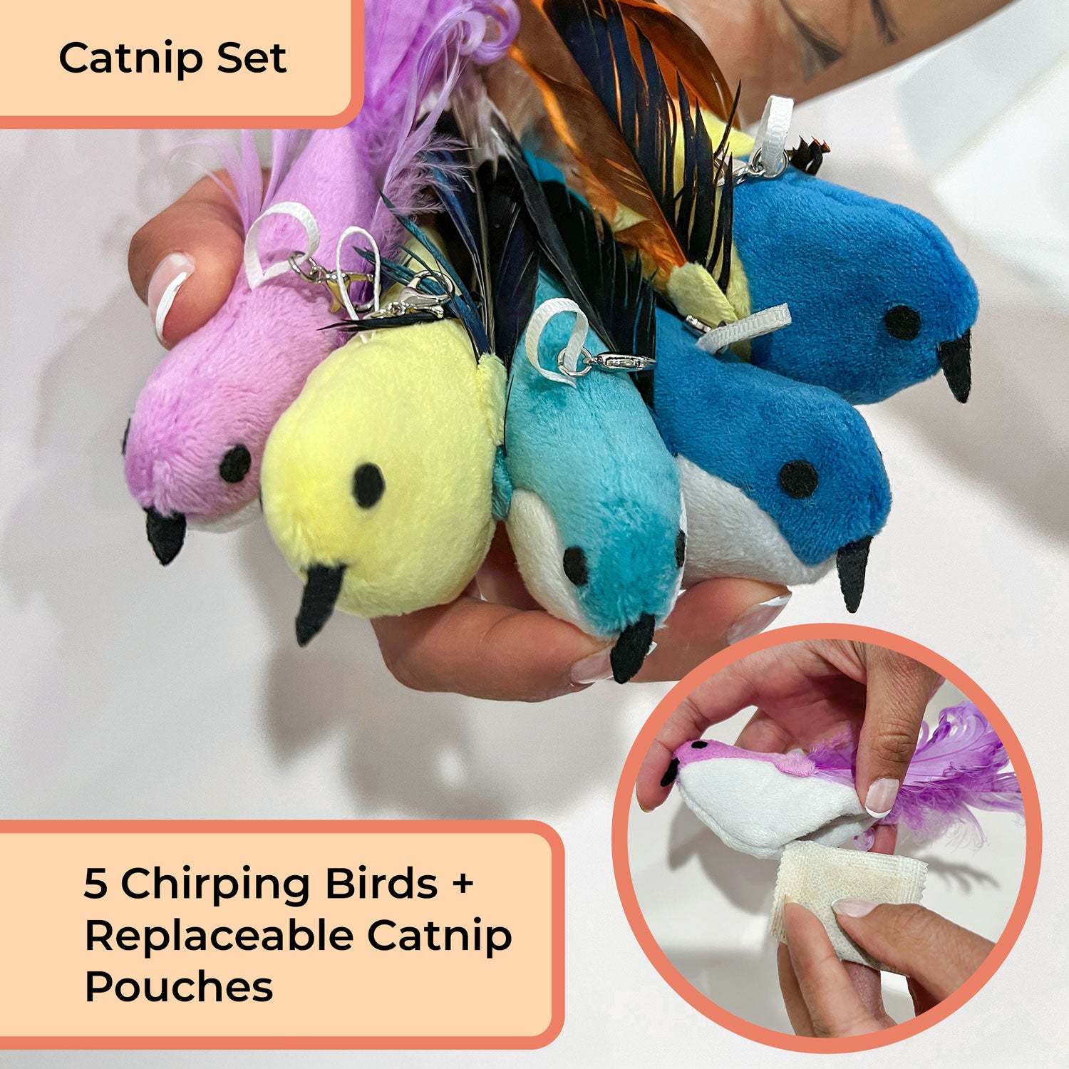 Replacement Chirping Birds (Chirping Bird Toy)
