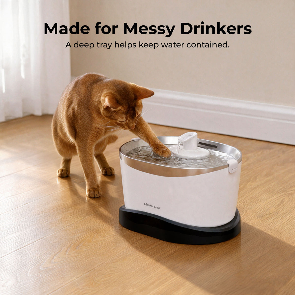 EverMount Battery-Operated Pet Water Fountain (Essential Bundle)
