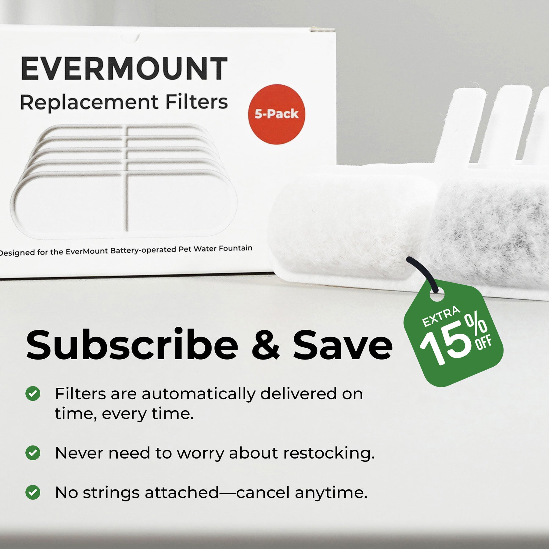 EverMount Replacement Filters