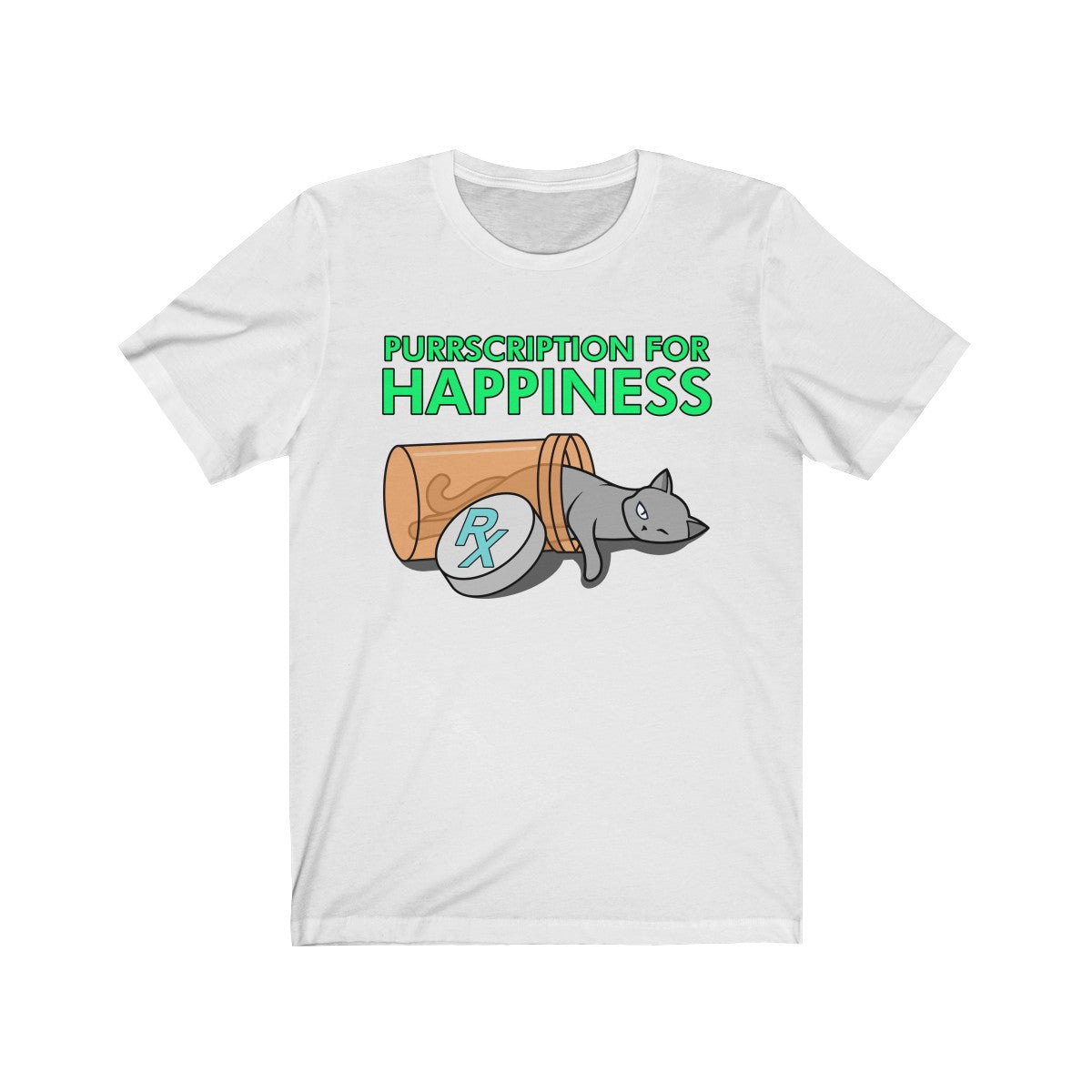Purrscription For Happiness Tee