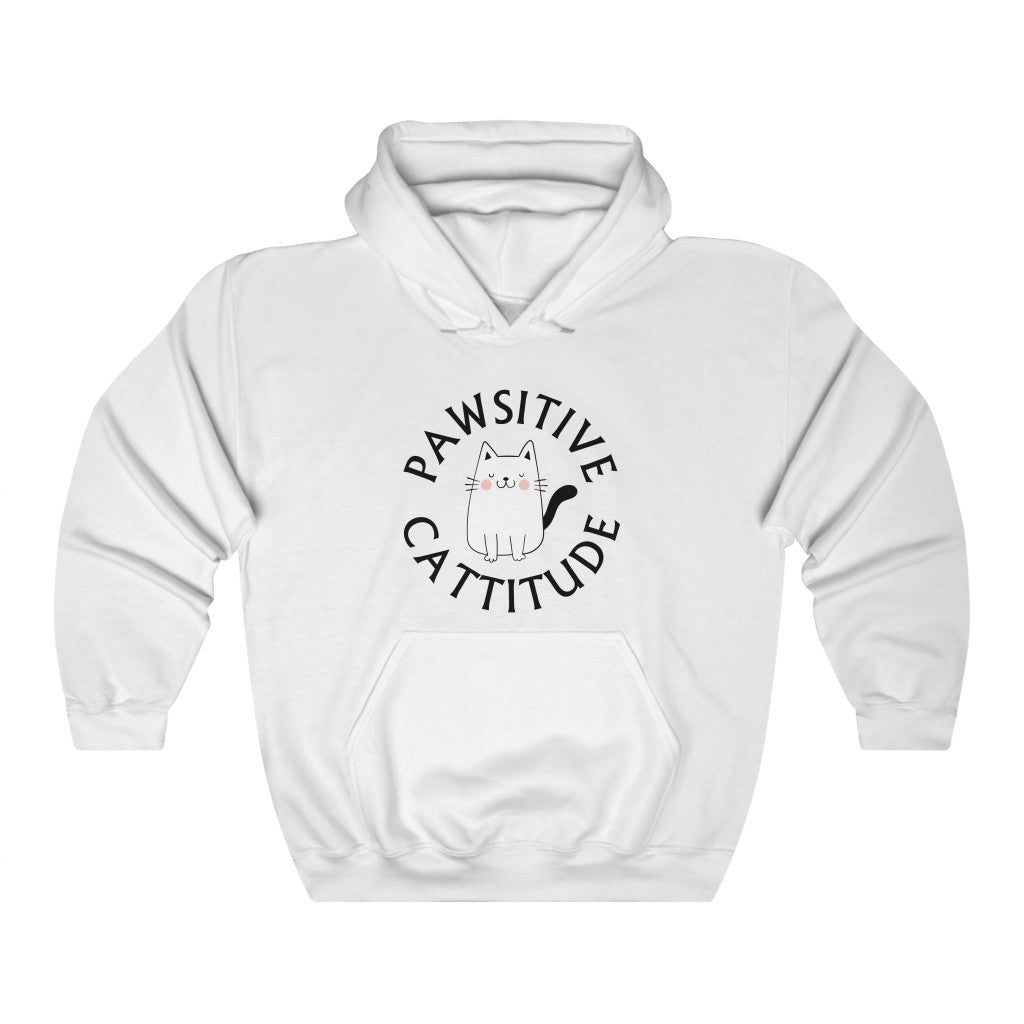 Pawsitive Cattitude Hoodie