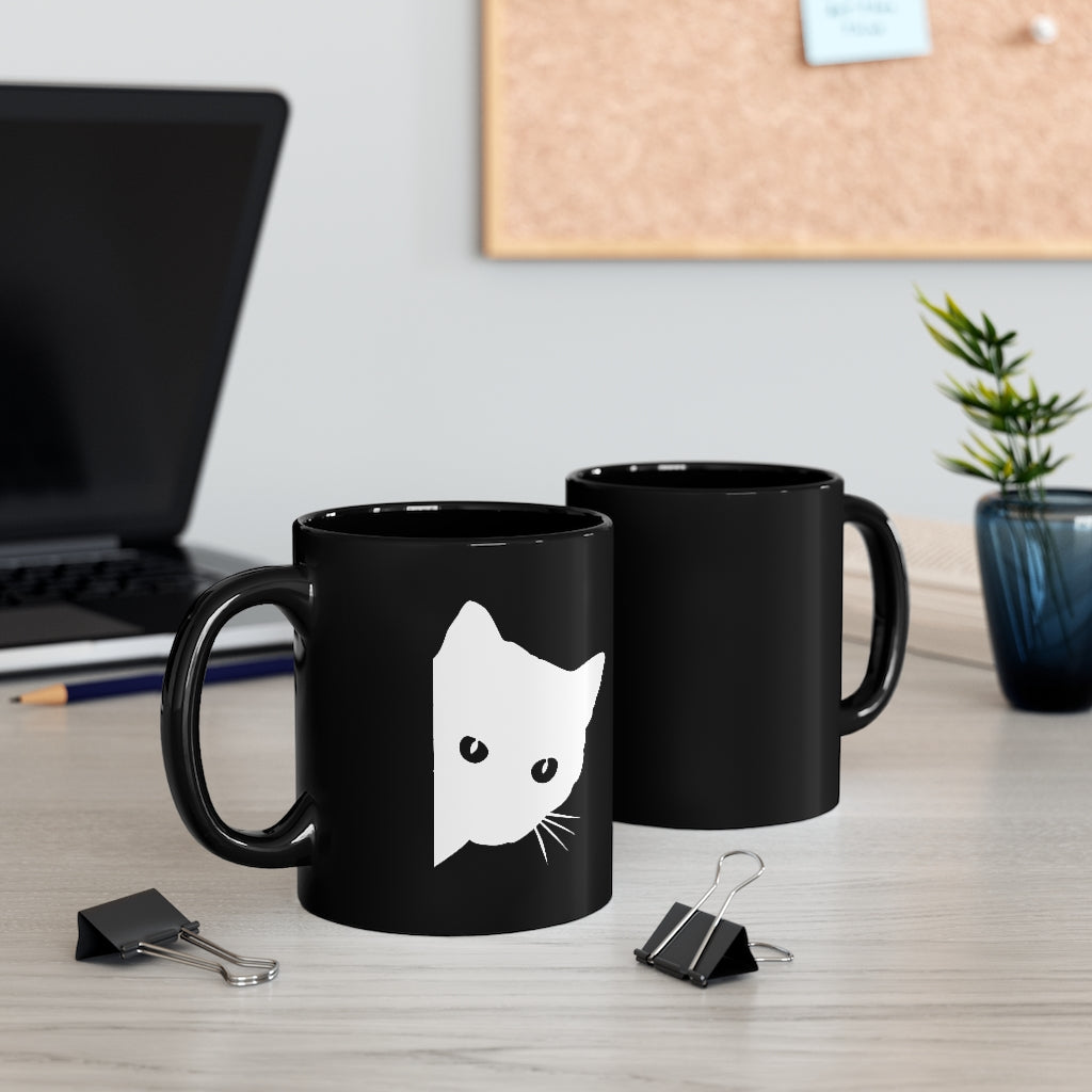 Sneaky Cat Mug