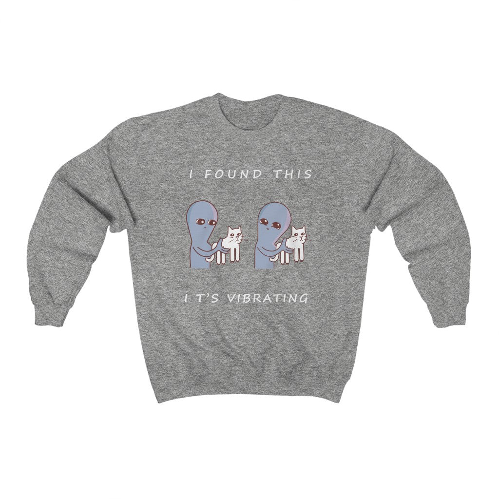 Vibrating Cat Sweatshirt