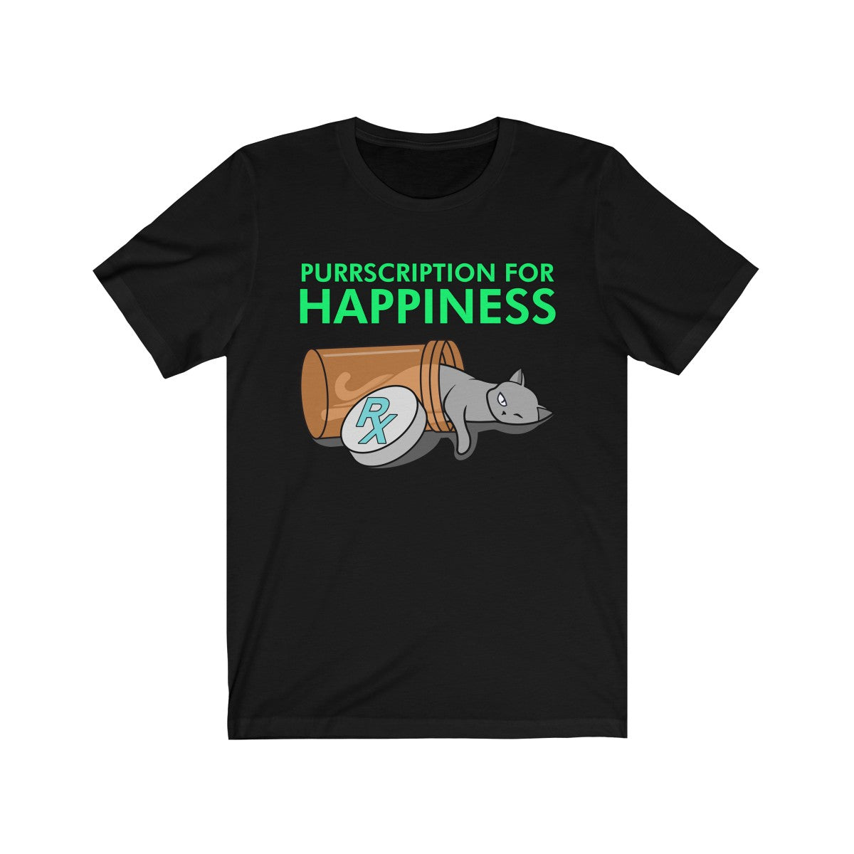 Purrscription For Happiness Tee