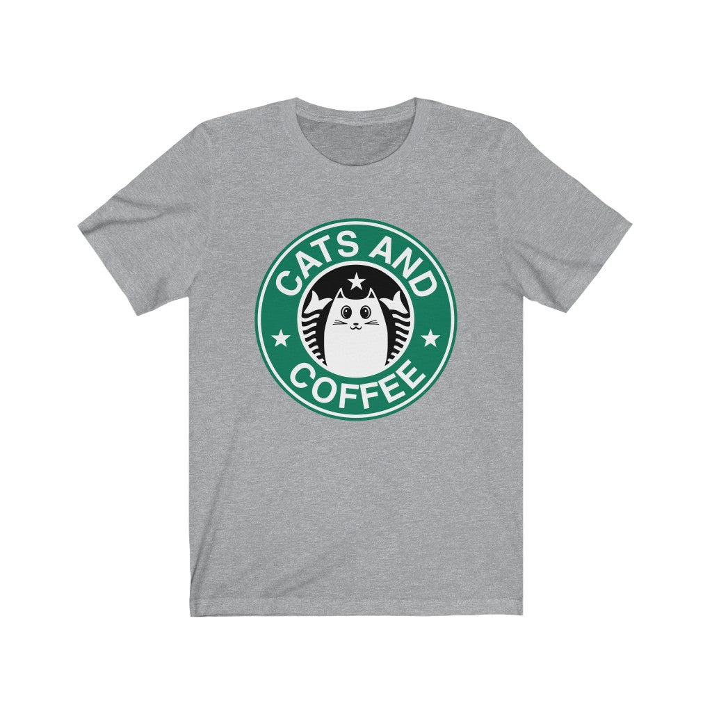 Cats & Coffee Tee