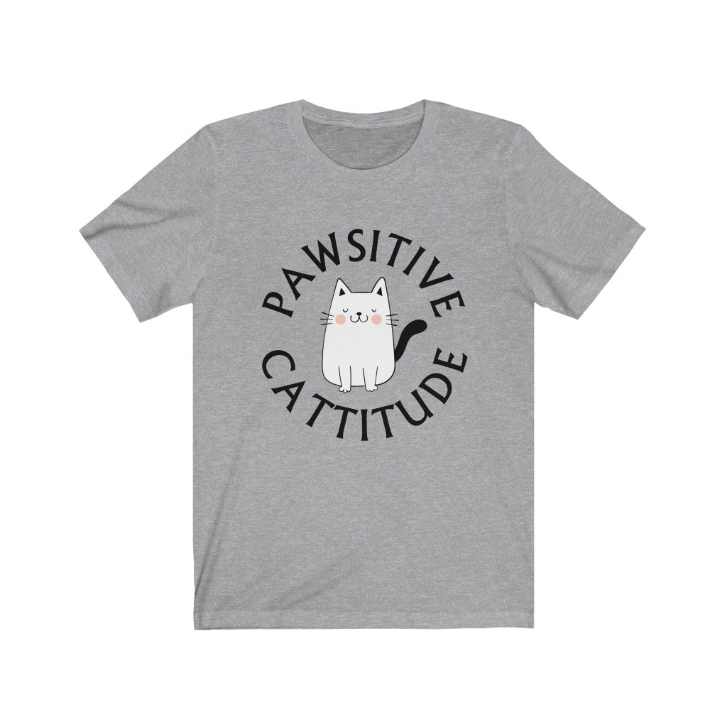 Pawsitive Cattitude Tee