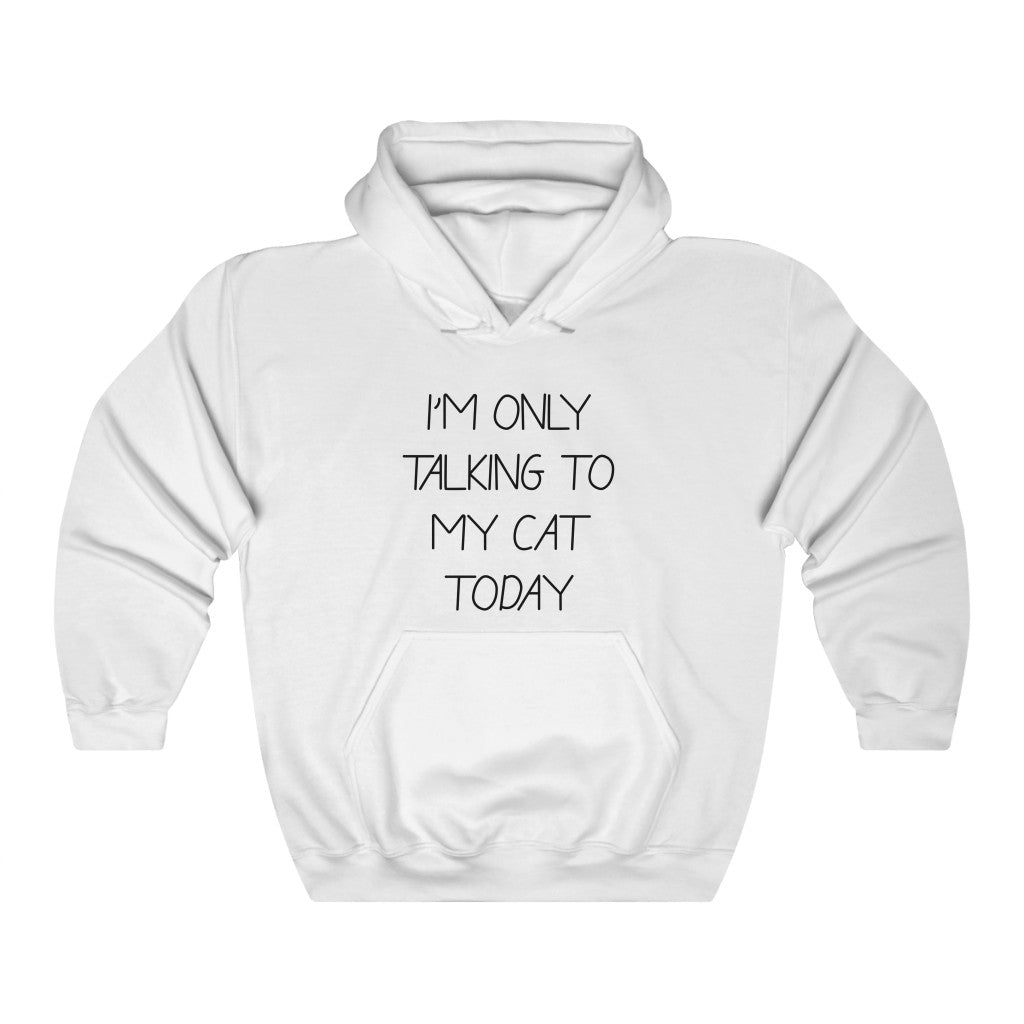 Talking To My Cat Hoodie
