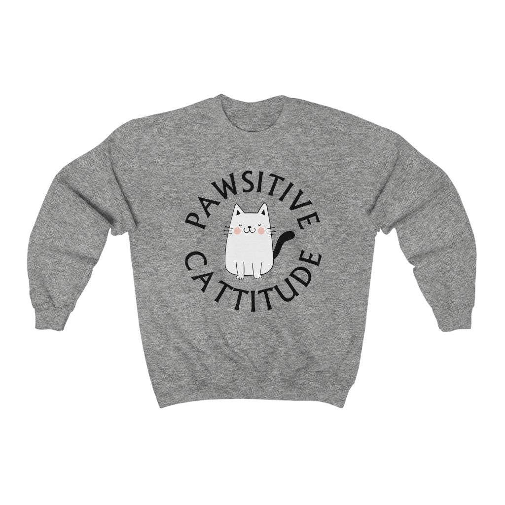 Pawsitive Cattitude Sweatshirt