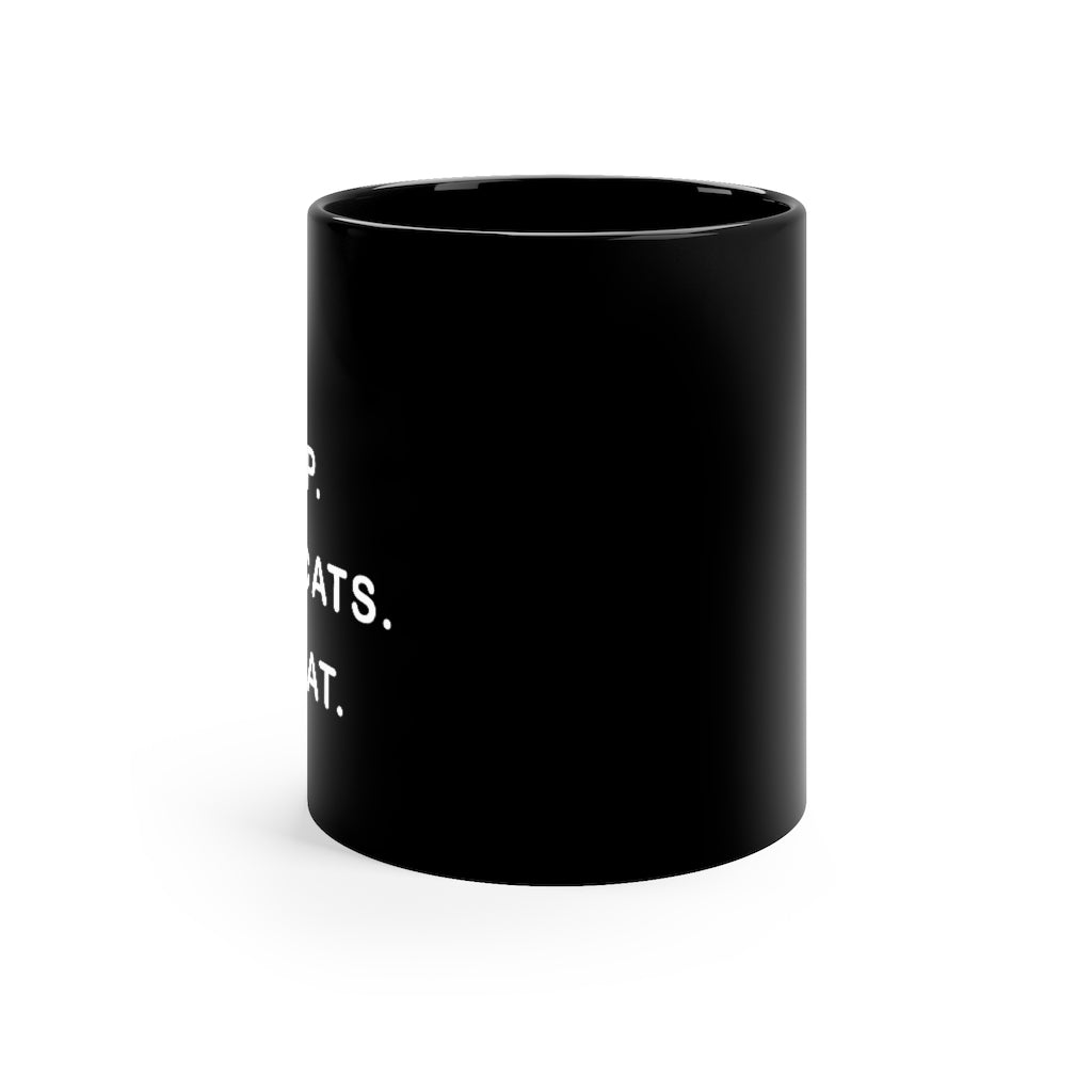 Eat, Sleep & Pet Cats Mug