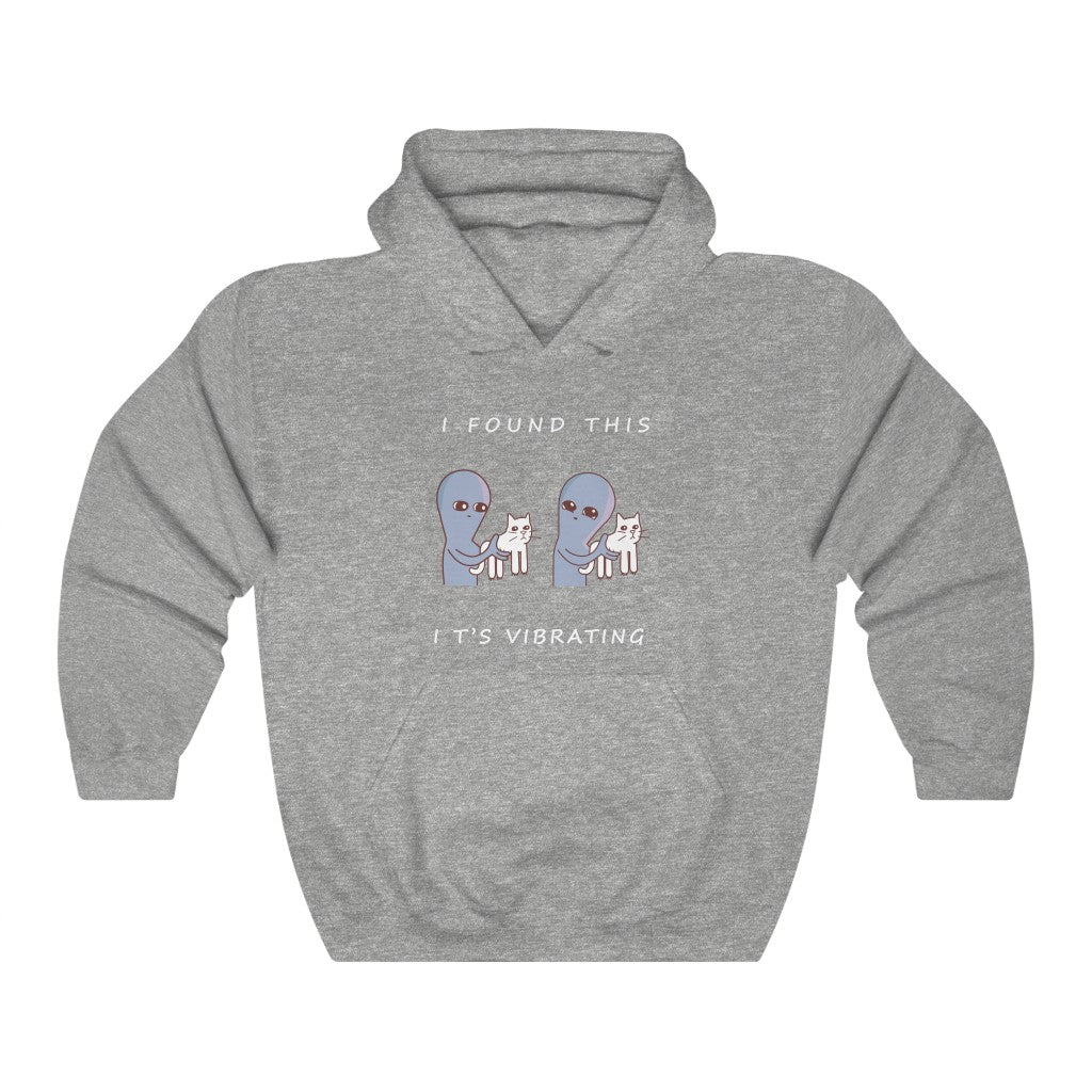 Vibrating Cat Hoodie