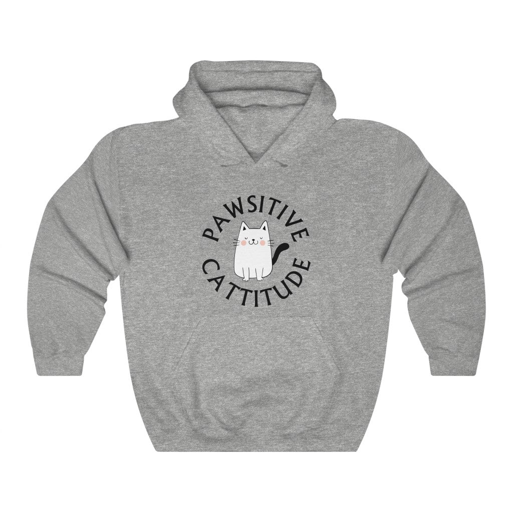 Pawsitive Cattitude Hoodie