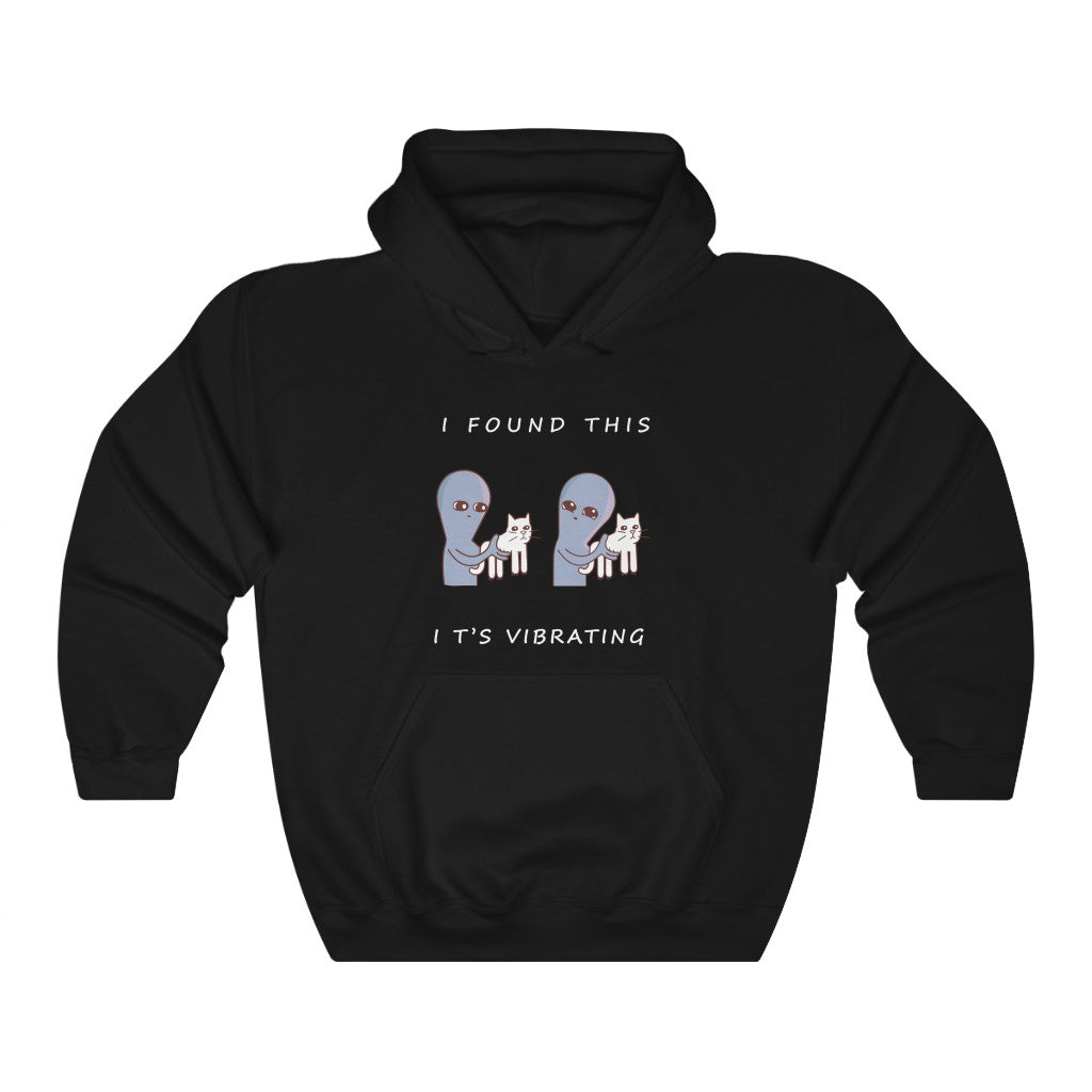 Vibrating Cat Hoodie
