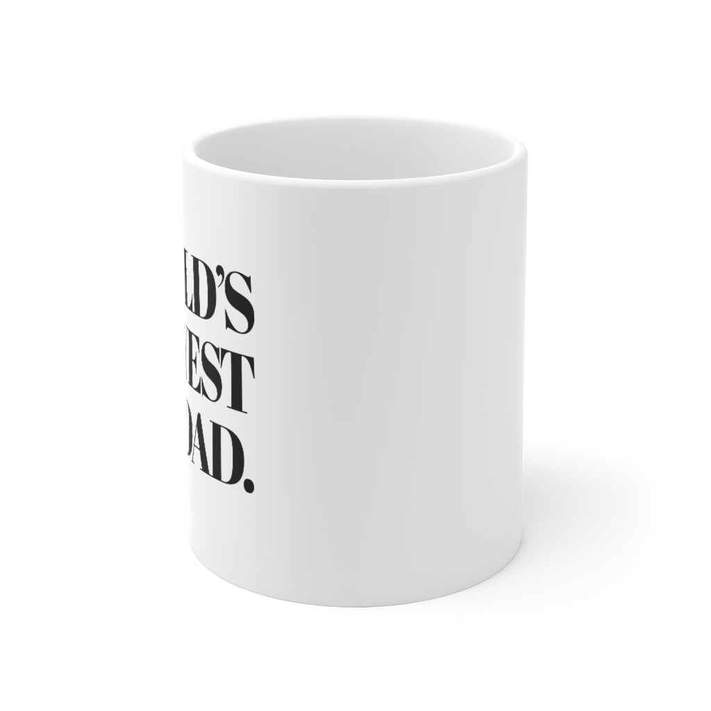 World's Okayest Cat Dad Mug