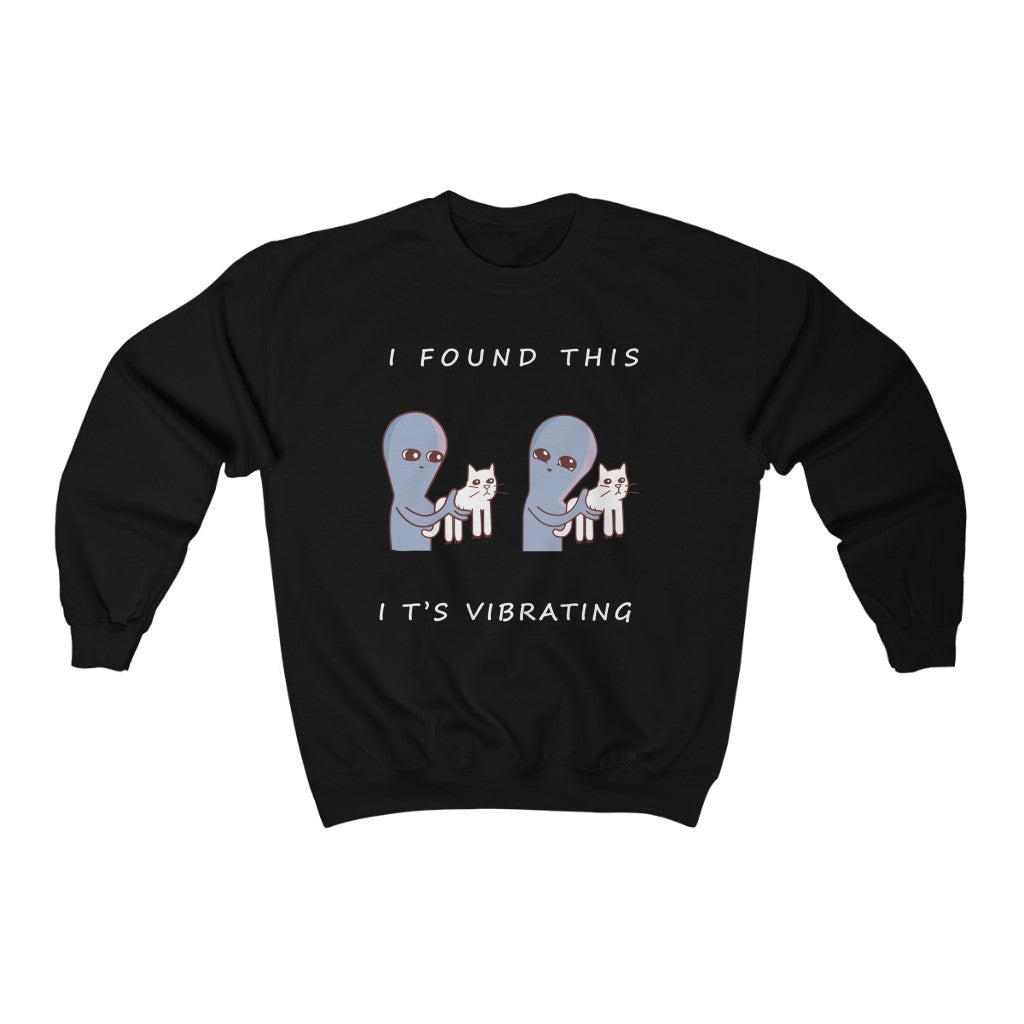 Vibrating Cat Sweatshirt