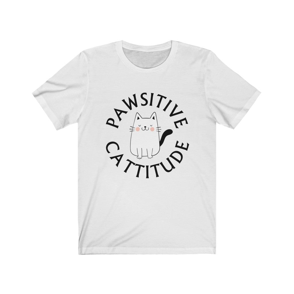 Pawsitive Cattitude Tee