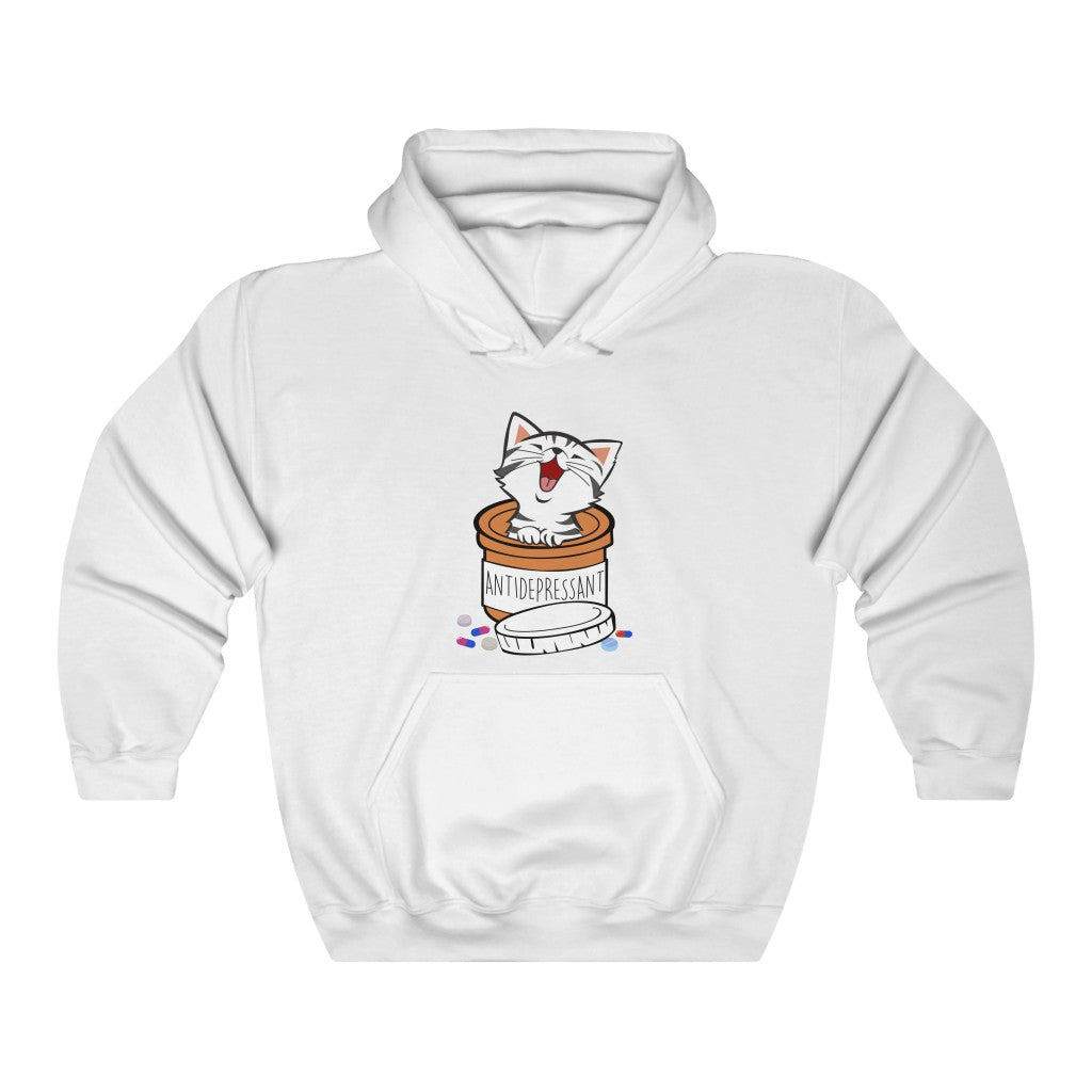 Antidepressant Cat Hoodie