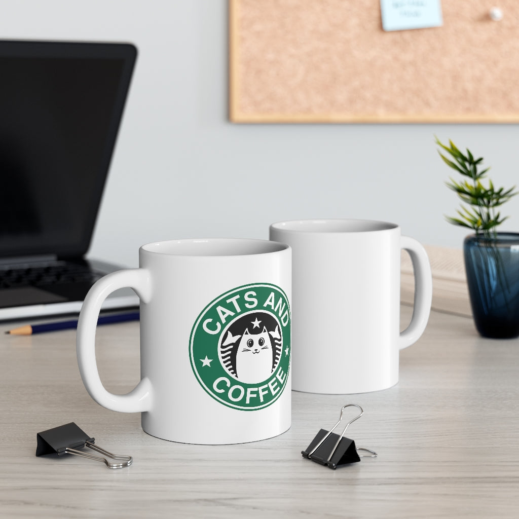 Cats & Coffee Mug