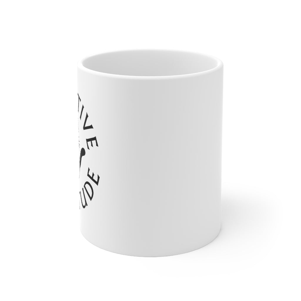 Pawsitive Cattitude Mug