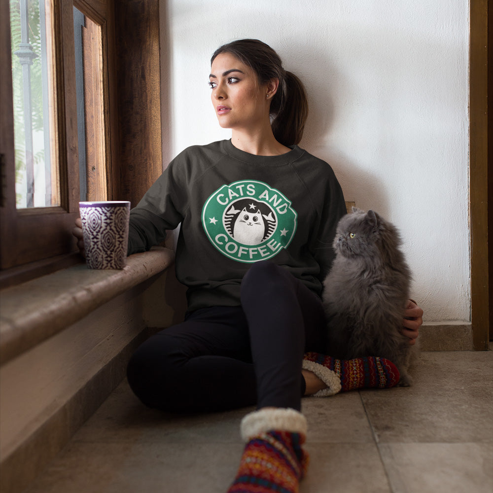 Cats & Coffee Sweatshirt