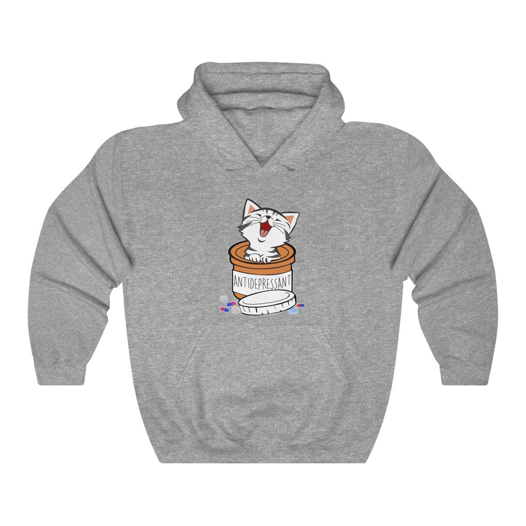 Antidepressant Cat Hoodie