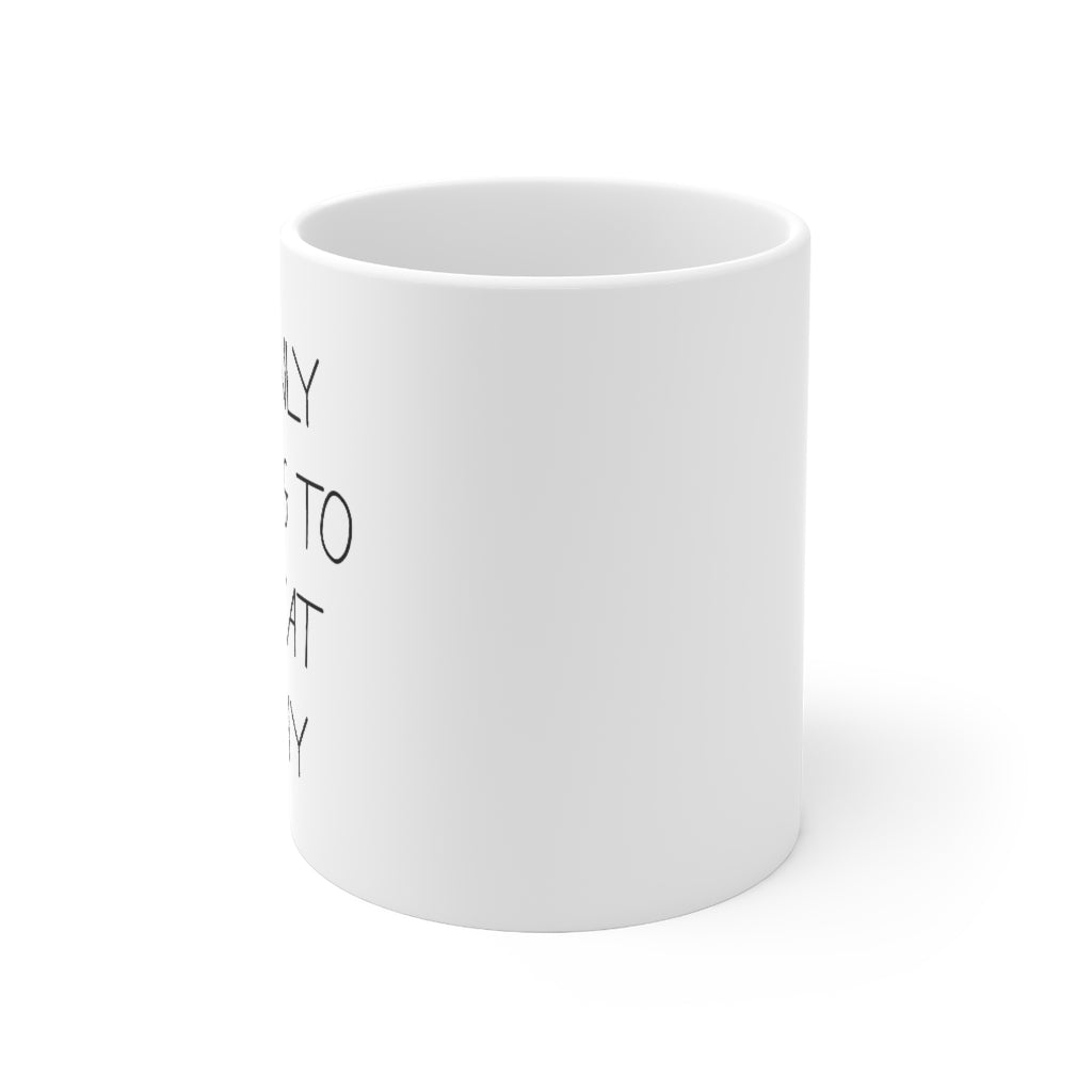 Talking To My Cat Mug