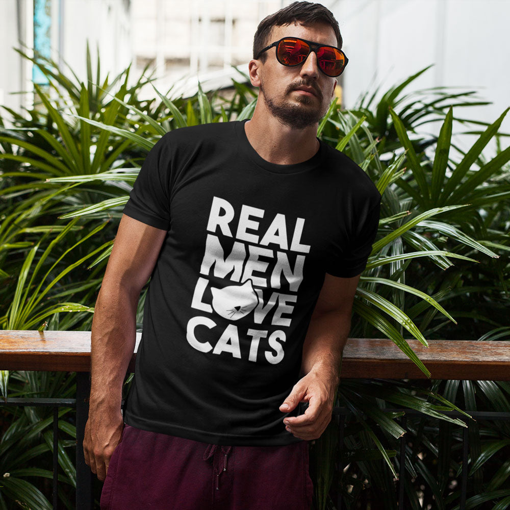 Real Men Love Cats Tee
