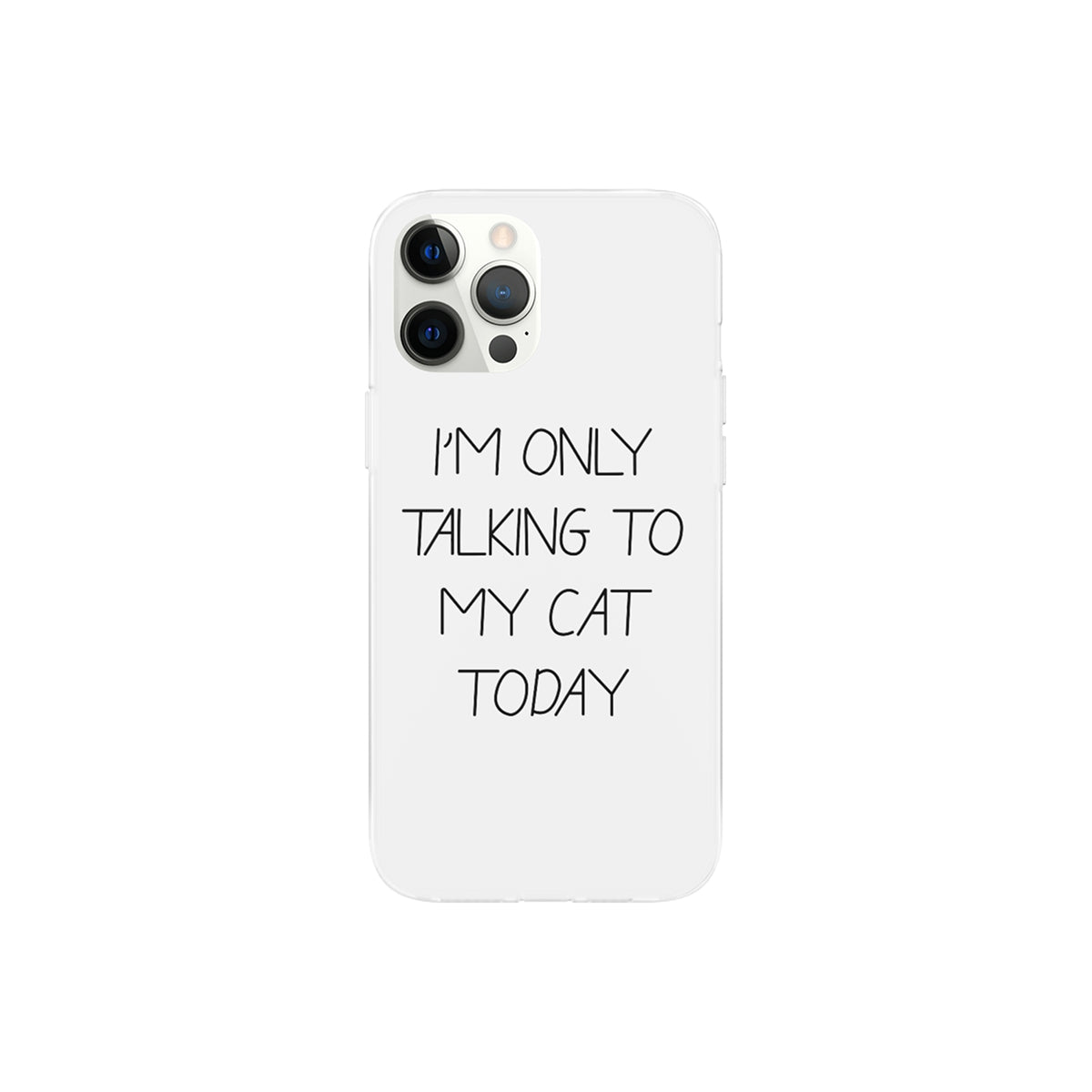 Talking To My Cat Phone Case