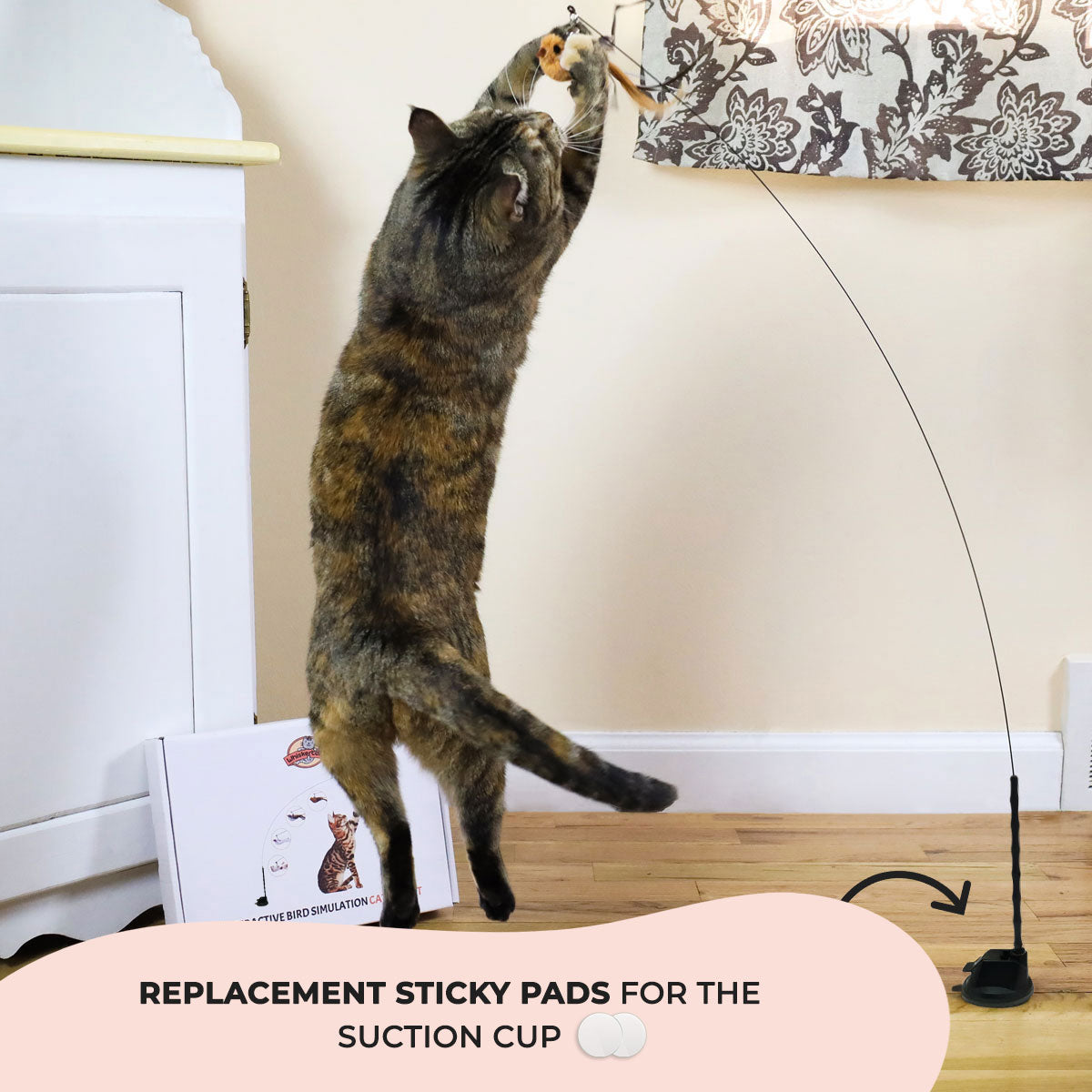 Replacement Sticky Pads (Interactive Bird Simulation Cat Toy)
