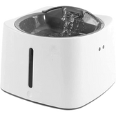 An ordinary plug-in pet fountain with its power cord