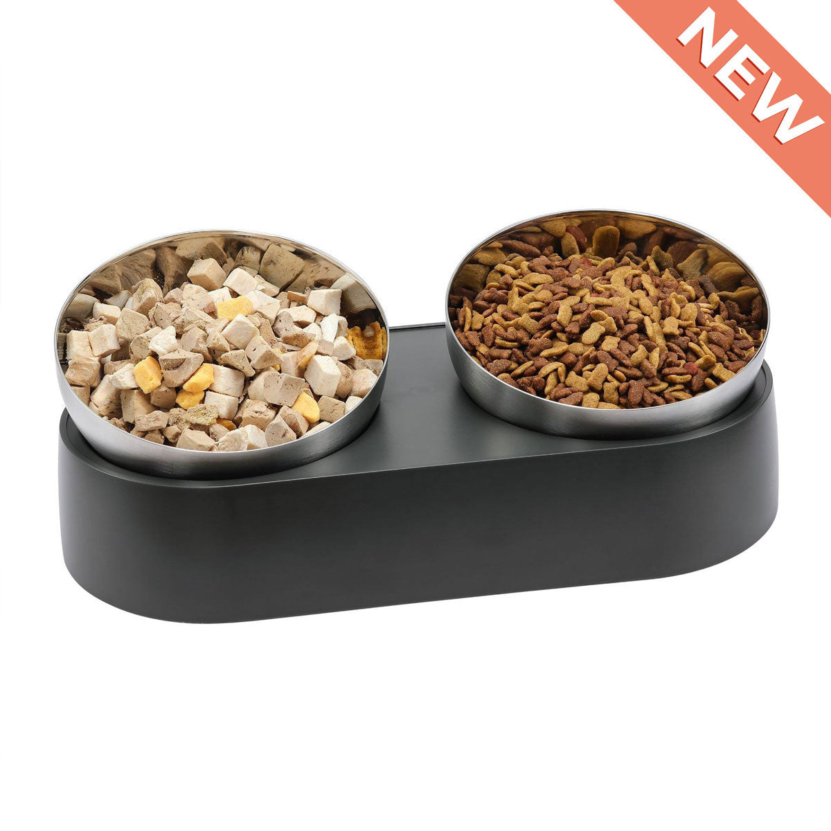 Stainless Steel Elevated Pet Bowl