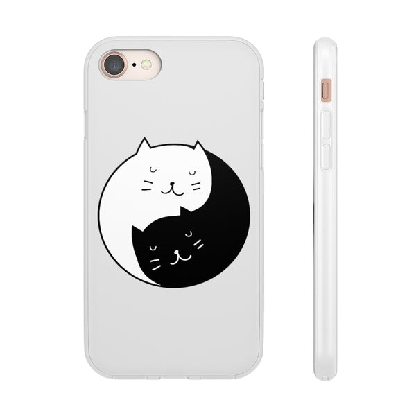 Yin Yang Cat Phone Case