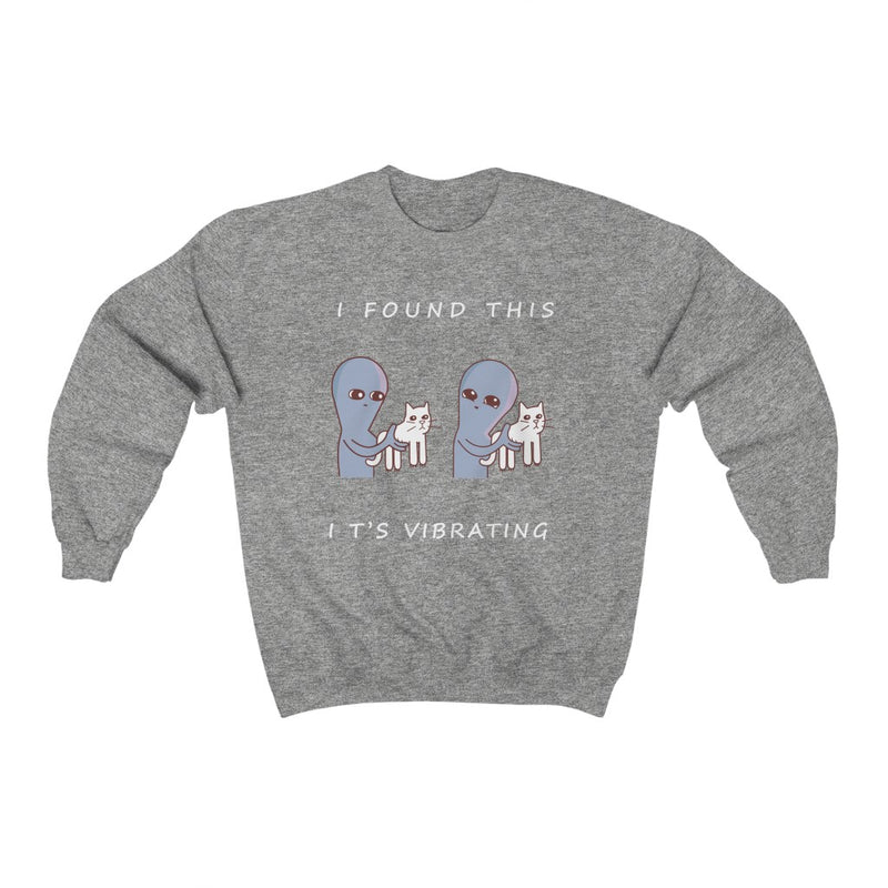Vibrating Cat Sweatshirt