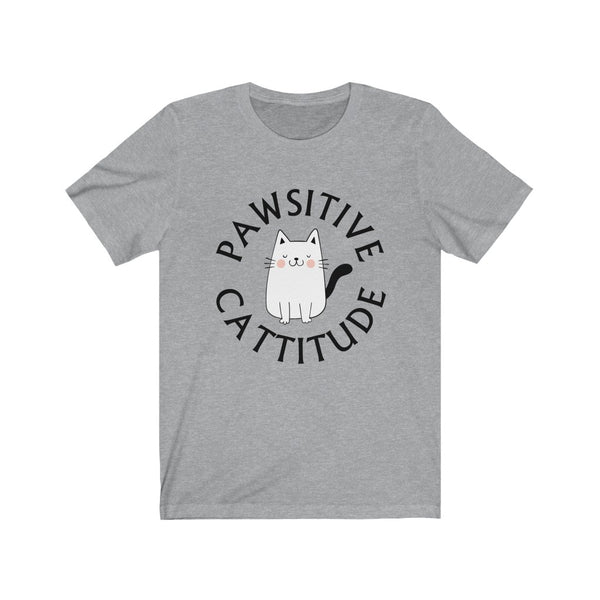 Pawsitive Cattitude Tee