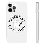 Pawsitive Cattitude Phone Case