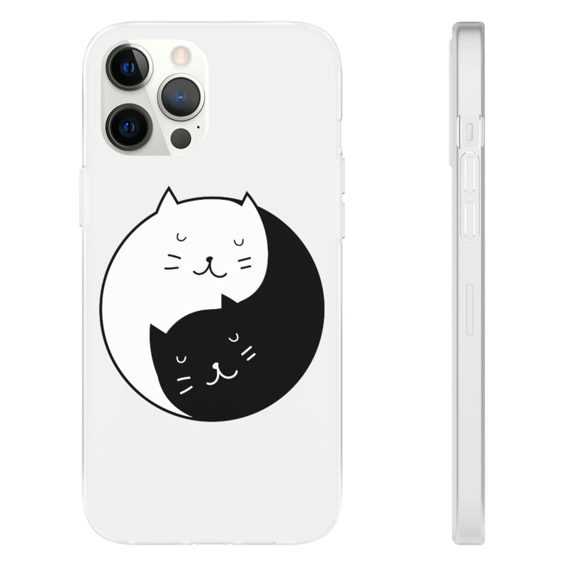 Yin Yang Cat Phone Case