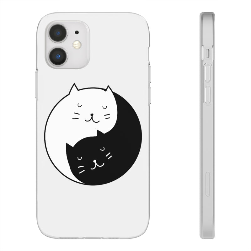 Yin Yang Cat Phone Case