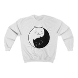 Yin Yang Cat Sweatshirt
