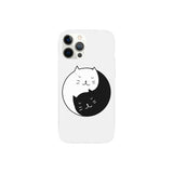 Yin Yang Cat Phone Case