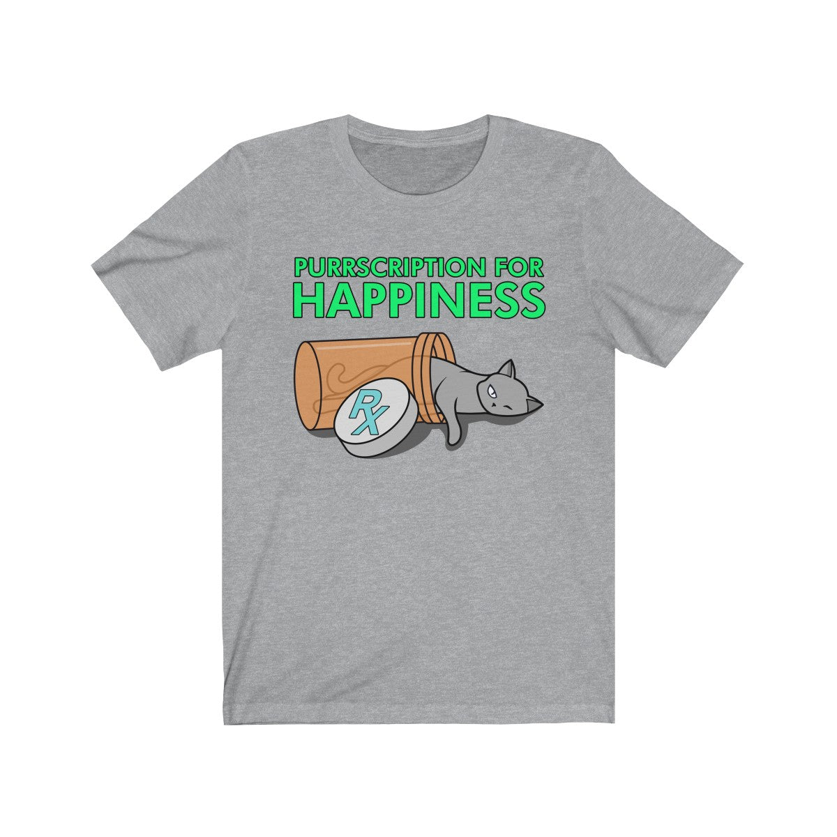 Purrscription For Happiness Tee