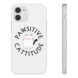Pawsitive Cattitude Phone Case