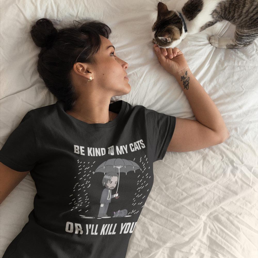 Be Kind To My Cats Tee