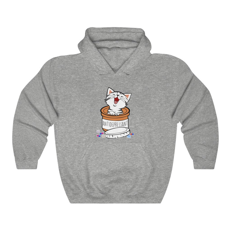 Antidepressant Cat Hoodie
